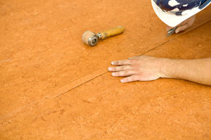 installing a linoleum floor
